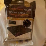 Nuvo Iron Aluminum Pyramid Post Cap Black 4X6 PCP09. Fixed Price $12.99.