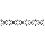 Wrought Iron Ornament Geschmiedet 135X950MM Grid For Railing Fence Gate. Fixed Price $102.35.