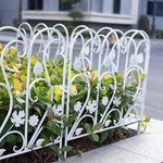 5 Pack Decorative Garden Fence For Landscaping White Panels Rust Proof Metal. Fixed Price $59.91.