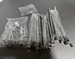 12 Pack T316 Stainless Steel Tensioner Set For 1/8" Cable Railing W/ Deck Toggle. Fixed Price $39.98.
