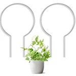 2 Pack Round Trellis For Potted Plants Indoor Outdoor, Acrylic Small Tr.... Fixed Price $14.44.