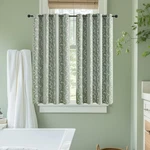 Limon Home Bathroom Curtains Window 45 Inch Length 100% Blackout Boho Style D.... Fixed Price $61.55.