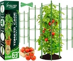 Vegetable Gardeners 4 Pack Tomato Cage Support - 63 Inch Plant Stakes. Fixed Price $51.99.
