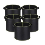 Niurui 5-PACK Gallon Grow Bags 300G Thickened Nonwoven Fabric Pots Plant Gr.... Fixed Price $20.67.