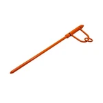 Dog Chain Better Stake Out Small - 18" Orange Steel Ground Made Usa. Fixed Price $36.74.