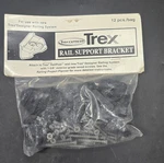 Trex Decking Designer Series Rail Support Bracket With Screws 12PCS New Sealed. Fixed Price $15.94.