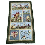 Garden Song Nancy Halvorsen 04280 Cotton Quilt Panel Benartex 39" 21". Fixed Price $10.57.