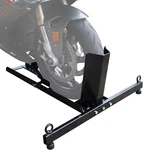 Motorcycle Wheel Chock, Stand Up 1800LBS, Wide Range 3 Black. Fixed Price $126.49.