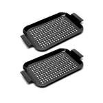 Charcoal Companion Porcelain Coated Grilling Grid Small 2-PACK. Fixed Price $25.92.