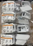 Peak Deck Railing Stair Bracket Kit White Aluminum 3" X 2" 36930 (4 Bag). Fixed Price $64.99.