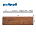 Faux Rustic Wood PANEL,3.63-21.78 Sq Ft,realistic Texture,great For Diy. Fixed Price $259.99.