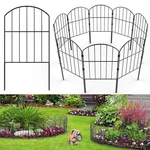 Panels Fence 25 26FT X 24IN Rustproof Metal Wire Arched Vancastle Garden Total. Fixed Price $104.99.