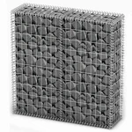 Gabion Basket With Lids For Garden Wall Galvanized Steel Vidaxl. Fixed Price $68.99.