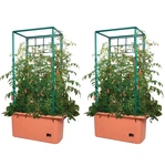 Hydrofarm Gctr 10 Gal Tomato Trellis Self Watering Grow System (2 Pack). Fixed Price $137.99.