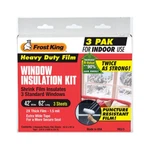 Thermwell V83-3 Pack Film Window Insulation Kit 42 X 62 In.. Fixed Price $14.75.