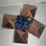 Lot Of Deckorators 4X4 Copper Post Point Caps Outdoor Fence Pyramid - New. Fixed Price $36.95.