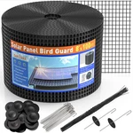 Zapstarz 8 Inch X 100FT Solar Panel Bird Guard, Wire Mesh Critter For. Fixed Price $112.34.