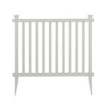 Zippity Outdoor Products Garden Picket Fence Panel Kit 3 Ft. H No-dig (2-PACK). Fixed Price $80.49.