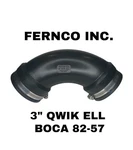 New Fernco Inc 3IN. 90 Degrees Qwik Ell Elbow QL-300 Boca 82-57. Fixed Price $19.95.