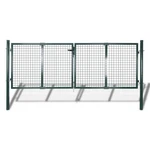 Garden Mesh Gate Fence Door Wall Grille 118.1X29.5". Fixed Price $412.09.
