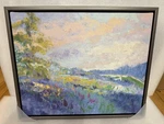 Stupell Industries Modern Hill Woodland Landscape Floating Framed Wall Art. Fixed Price $44.00.