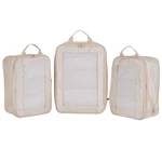 G-force 3PC Compression Mesh Mid-rectangular Packing Cube Set Stone Color S.... Fixed Price $31.45.
