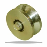 Bobco Metals 4" Premium V-groove Wheel 1000 Lbs Capacity Piece. Fixed Price $28.99.