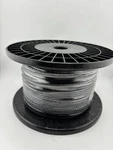 Nitoo 316 Stainless Steel Black Wire ROPE,1/8INCH (3 Mm) Diy Balustrade 400FT. Fixed Price $50.00.