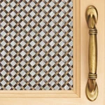 18IN X 48IN Flat Single Crimp Antique Brass Woven Wire Grill Kent Design. Fixed Price $749.99.