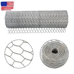 24" 100' 1" Holes Galvanized Poultry Net Metal Fencing Chicken Wire High Quality. Fixed Price $35.51.