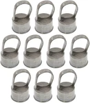 Chain Link Fence Loop Caps Eye Top Rail 5/8" X 3/8" Pack Of 10. Fixed Price $27.00.