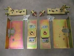 Small Locking Bear Jaw Latches Install Plates & Striker Bolts Street Rod. Fixed Price $45.35.