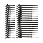 20 Pairs Cable Railing Hardware,black Stainless Steel Kit.... Fixed Price $229.95.