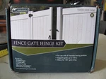 Veranda Fence Gate Hinge Kit. Box Factory Sealed.. Fixed Price $16.00.