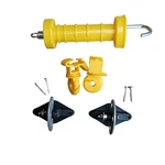 Farmily Plastic Electric Fence Gate Handle Anchor Set. Fixed Price $15.97.
