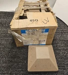 (qty 12) Nationwide Industries 410305 Hd Warp Arm Hinge Post Cap Fence Durable. Fixed Price $81.00.