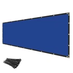 Infrange Privacy Fence Screen 5' X 50' Fencing Standard Size, Blue. Fixed Price $51.53.