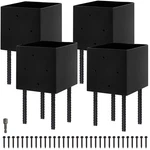 6X6 Fence Post Holder Ground Spike Use For Concrete Deck - Anchor Metal. Fixed Price $96.56.