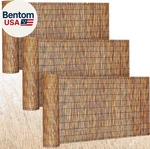 3 Pcs X 16.4 Ft Reed Fence Roll, 85% Shade Bamboo Privacy Screen, Natural Deco. Fixed Price $160.57.