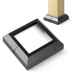 Ajovw 4 Piece (3.57" X Base) Aluminum POST3.5"-BASE5", Black. Fixed Price $69.99.