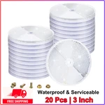 20 Pcs Front 3" Round Safety Trailer Reflectors With Screws For Fence. Fixed Price $31.19.