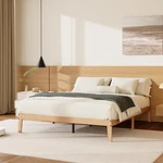 Tyndall Full Size Bed Frame, 12 Inch Solid Platform With Wooden Slat.... Fixed Price $158.50.