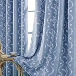 Limon Home Blue And White Blackout Curtains 63 Inch Length,heat Blocking Thermal. Fixed Price $75.96.