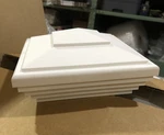 Genova FW004 New England Vinyl Cap 4", White. Fixed Price $9.95.