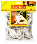 Bosmere Pot Toes Set Of 12 Light Gray Risers For Healthy Plants And Pro.... Fixed Price $20.79.