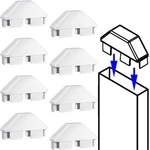 Pelopy Packs Vinyl Picket Fence Caps 7/8" X 3" Parts Whi.... Fixed Price $19.43.