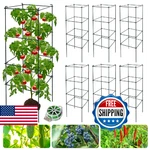 Laknual 6 Packs Tomato Cages For Garden, 12" 39" Plant Support With Dif. Fixed Price $85.28.