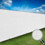 Custom Commercial Windscreen Privacy Fence Shade Cover Balcony White. Fixed Price $46.69.