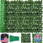 Bdusxyz Artificial Ivy Privacy Fence Screen 40X100IN Hedges Wall Faux Uv. Fixed Price $47.40.