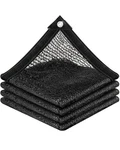 Vensovo 30% Sunblock Shade Cloth Net Black Resistant - 6X12 Ft Garden M.... Fixed Price $23.17.